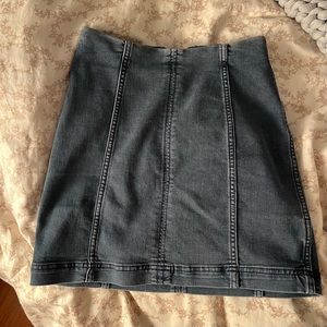 Free People Denim Skirt